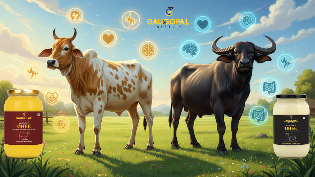 Buffalo Ghee vs Cow Ghee — Which One Should You Choose?