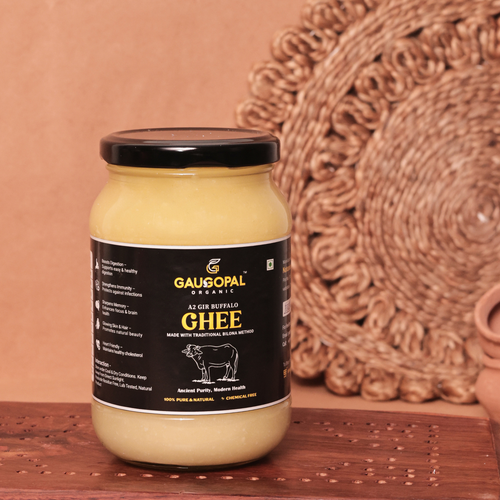 Traditionally Bilona A2 Buffalo Ghee 100%Pure & Fresh 500ml