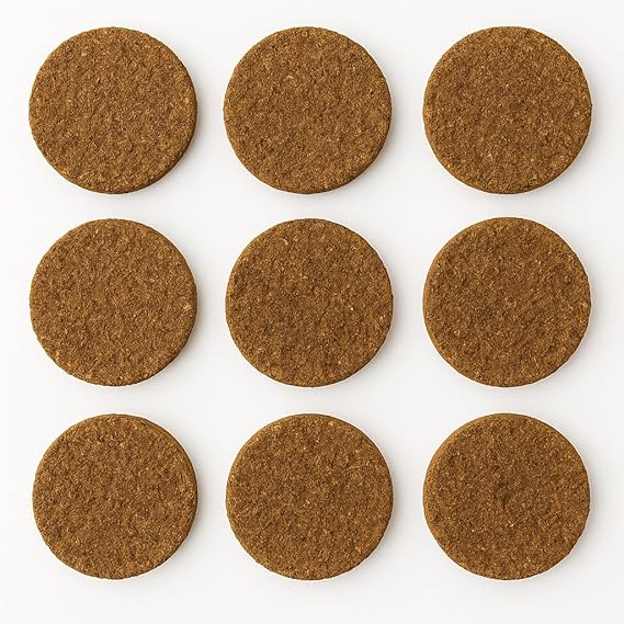 Organic Cow dung Handmade for Daily Pooja (20 Pieces)