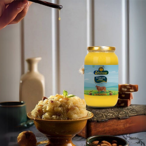 Organic Pure A2 Gir Cow Ghee 1 Litre