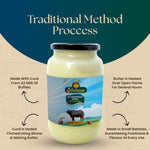 Pure Organic Method A2 Buffalo Ghee 1 Litre