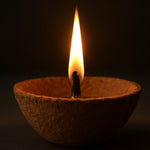 Cow Dung Diya for Festivals and Daily Pooja (30 Pieces)